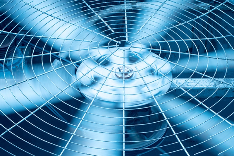 5 Common AC Problems - Closeup of AC unit.