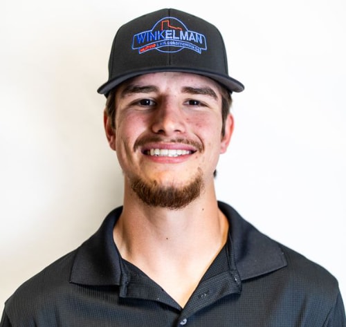 Winkelman Heating & Air Conditioning employee; Josh.